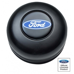 Horn Button Std. Black Anodized Ford Oval Logo